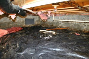 Don't let this be your moldy, damp, inefficient crawl space in IA.