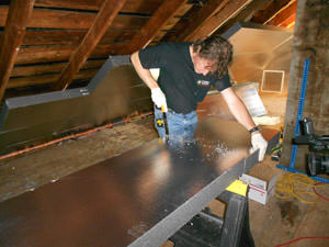 Rigid Foam Installation in Indianola